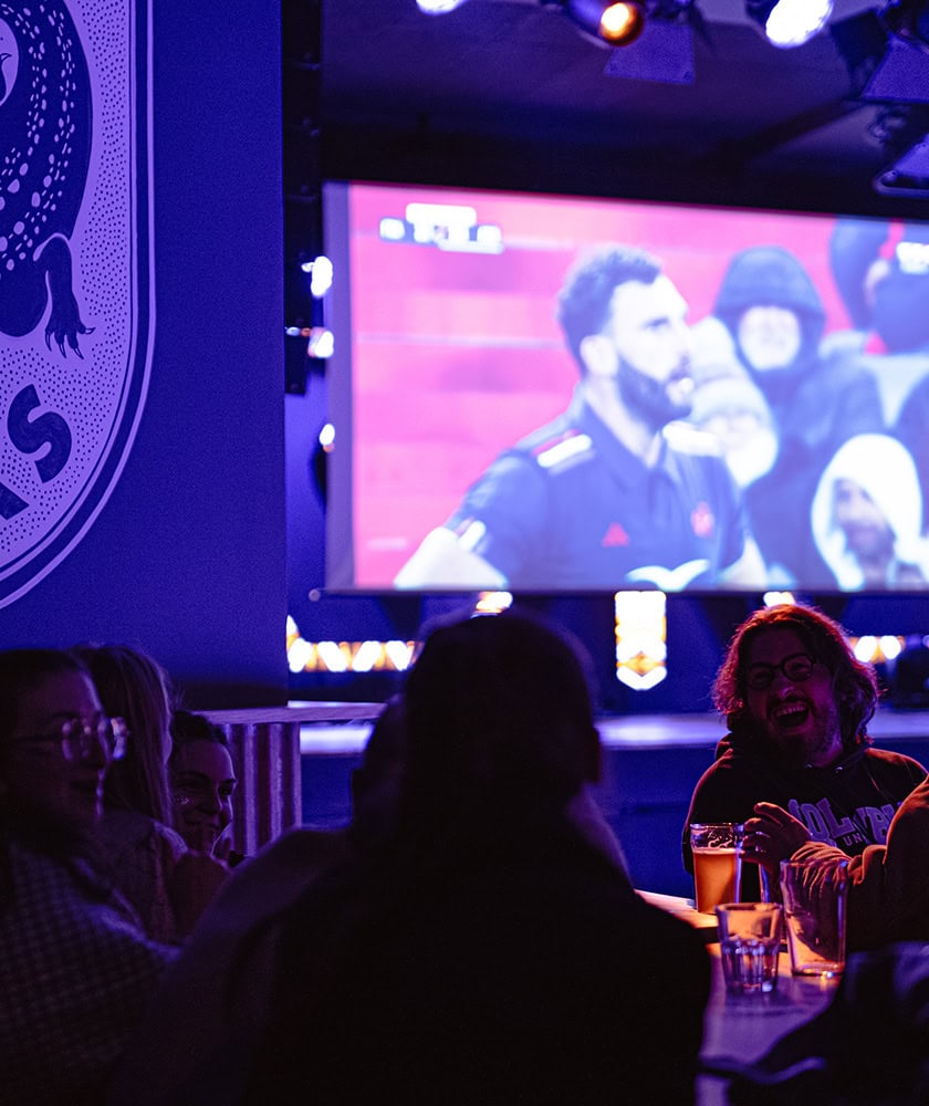 Bar ecran sport Grenoble Austra Rocks