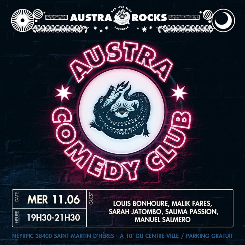 Austra Comedy Club Grenoble