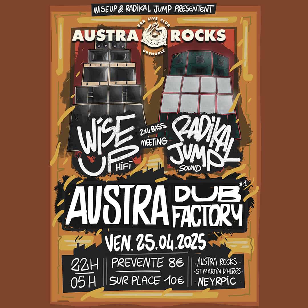 REGGAE DUB Austra Rocks Grenoble