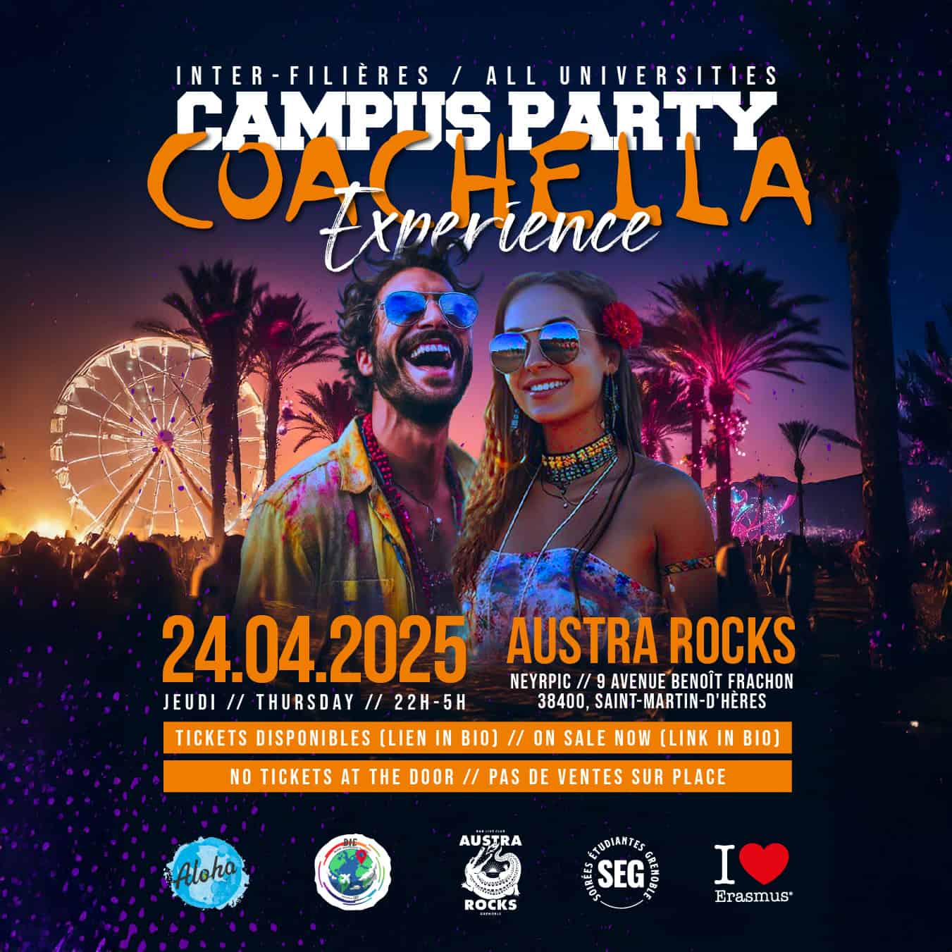 Campus Party Coachella Austra Rocks Grenoble