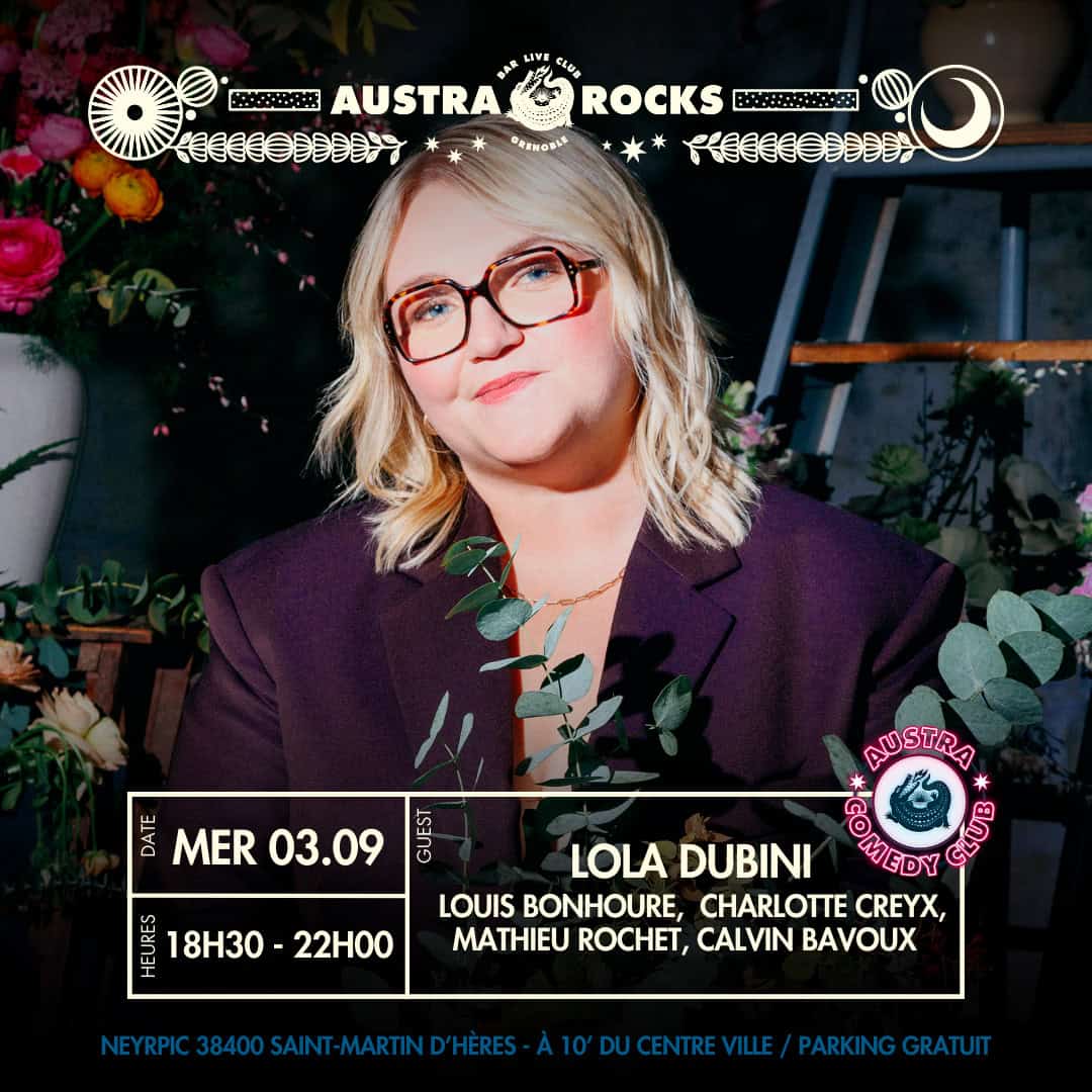 Austra Rocks grenoble Comedy Club
