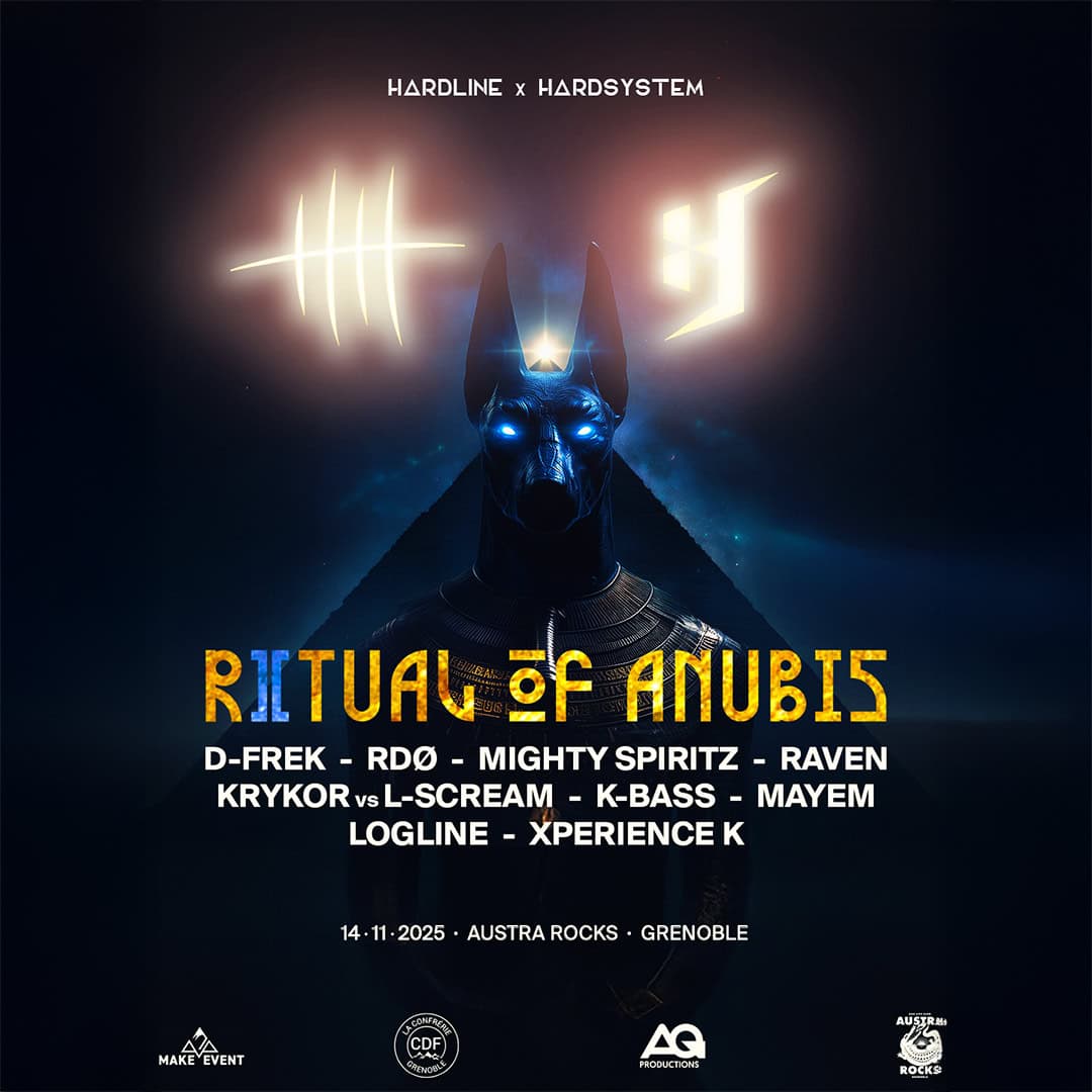 Hardstyle Night Grenoble - ritual of anubis