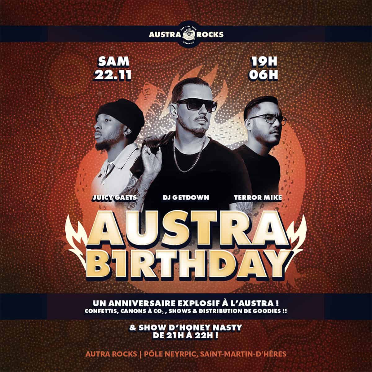 AUSTRA GRENOBLE Birthday 1An