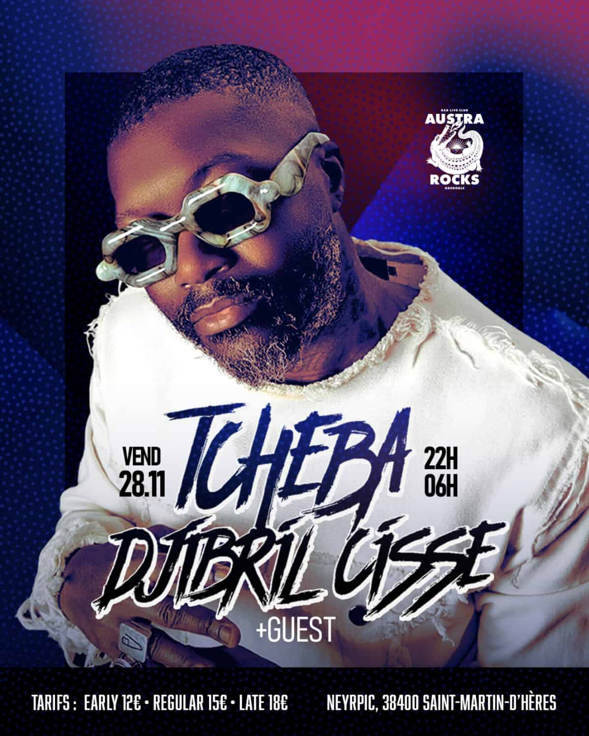 TCHEBA DJIBRIL CISSE en concert à l’Austra Rocks Grenoble